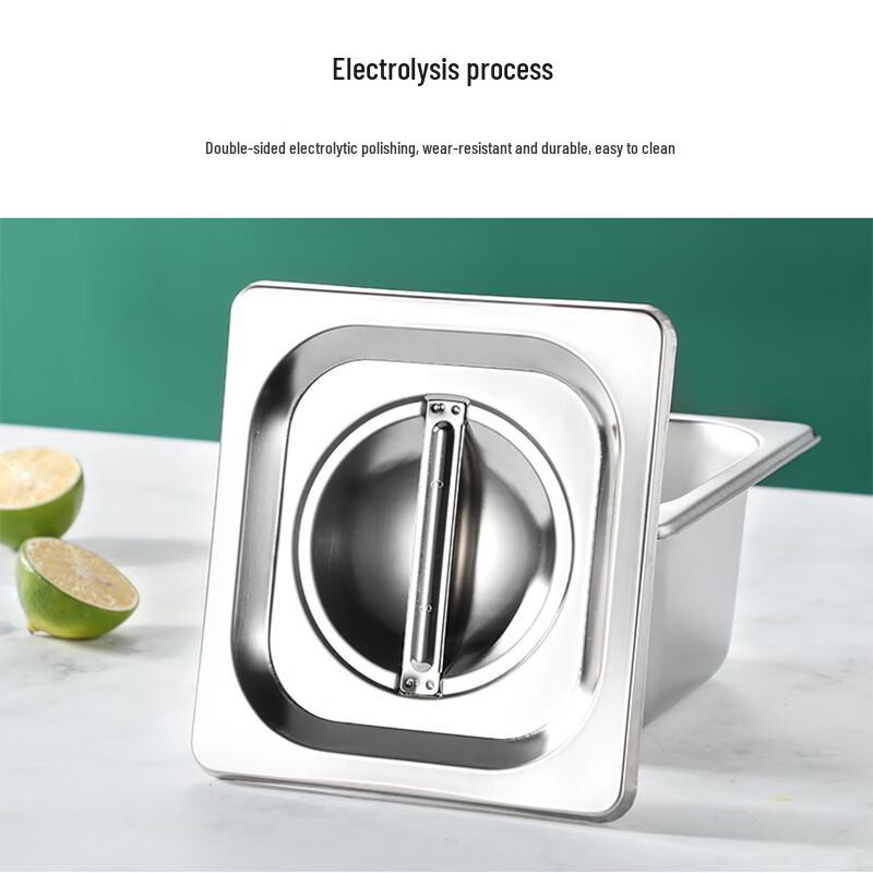 Commercial Rectangular Stainless Steel Food Pan