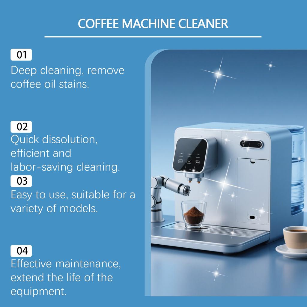 Coffee Machine Cleaner; Coffee Maker Descaling Tablets; Coffee Maker Cleaning Tablets