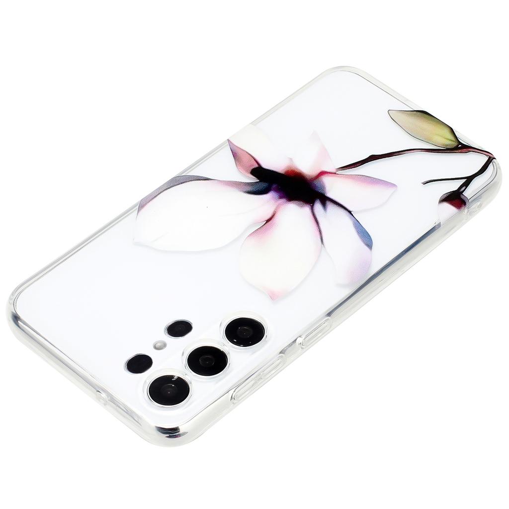 For Samsung Galaxy S23 Ultra TPU Case Camera Lens Protection Slim Pattern Phone Cover