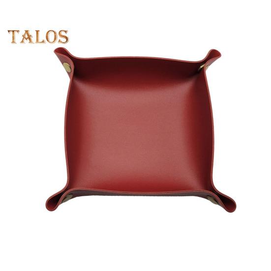 Multifunctional Storage Tray Foldable Design Solid Color Coaster Coffee Cups Mat Decorative Jewelry Storage Organizer