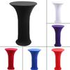 60/70/80X110Cm Stretch High Top Cocktail Table Cover Spandex Standing Table Cloth Bar Hotel Dining Party Banquet Wedding Decor