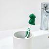 Toothbrush Case with Toothpaste Dispenser Cute Dinosaur Design Storage Box Portable Hanging Buckle Organizer for Home And Travel