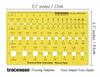 Traceease Diamond Size Calculator Round Shape Jewelry Templates Drafting ToolsJewellery Designing Stencils
