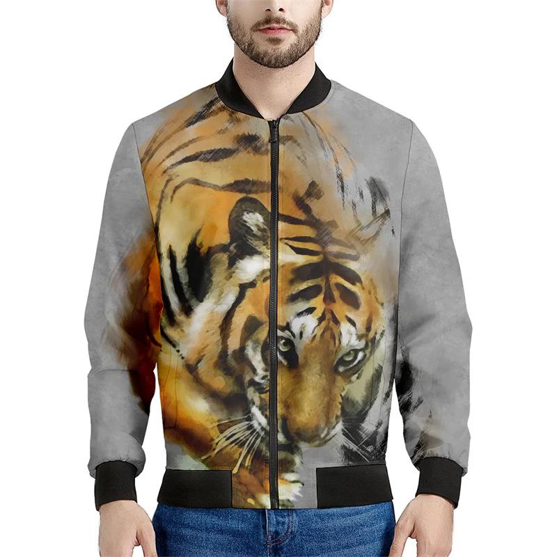 Men`s and women`s jackets Harajuku tiger