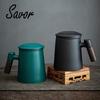 400ML Ceramic Mug Tea Cup with Infuser Household Belt Filter Double Wall Mug Drinkware Office with Handle Tea Strainer Lid