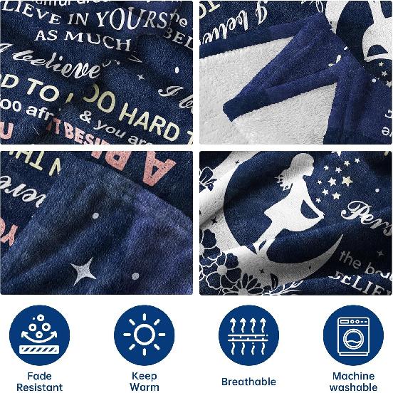 SteadStyle Gifts for Daughter from Mom, Daughter Gifts Blanket for Mothers Day, Idea Daughter Birthday Gifts, Daughter Gifts for Mothers Day,