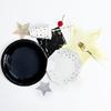 OIMG Disposable Party Paper Cups and Plates Set