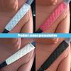 2PCS Universal Car Seatbelt Strap Cover, Long Crystal Velvet Shoulder Pad Cover Kit for Adults and Children, Helps Avoid Friction On Shoulder and