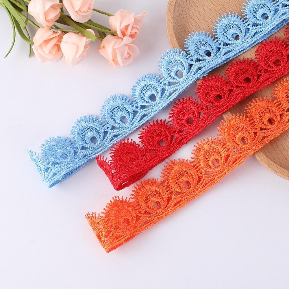 2/5/10 Yard 30mm Decupaj lucrat manual Dantela Imbracaminte Cusut decorativ Diy Palarie Geanta Accesorii pentru rochie Lenjerie de corp Imbracaminte Dantela