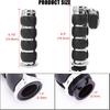 DREAMIZER Universal Motorcycle Hand Grips With Black Non-Slip Rubber For Harley Honda Yamaha Suzuki Kawasaki
