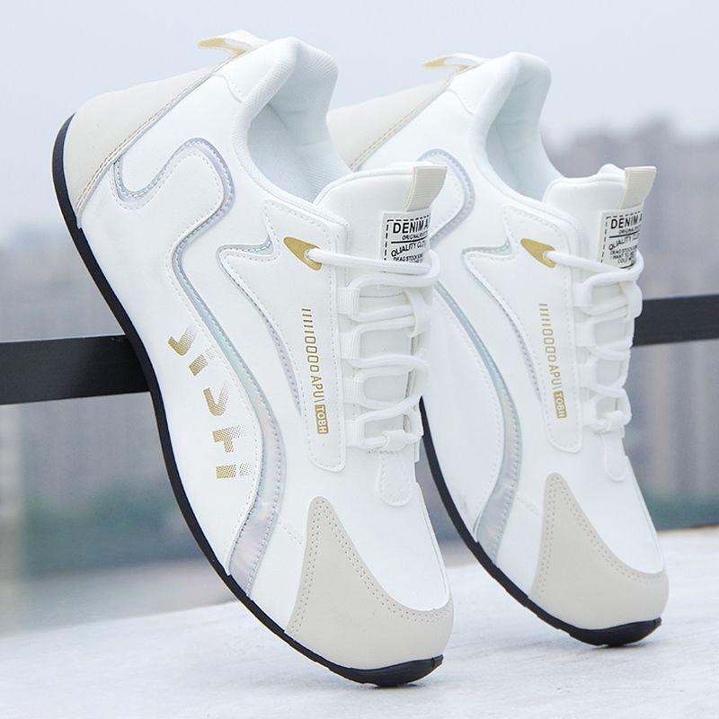 Pánské boty, Sportovní obuv, Pánský kožený povrch, Pohodlná sportovní obuv, Trendy a všestranná pánská volnočasová obuv, Cestovní obuv