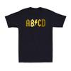 Garçons Filles Enseignants Abcd Rock Retour à l'École T-shirt Noir