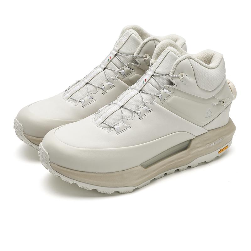 FILA Boa Explorer 2 High Comfortable Fleece Durable High-Top Running Shoes Women sneaker Light-Gray A12W441110FLG