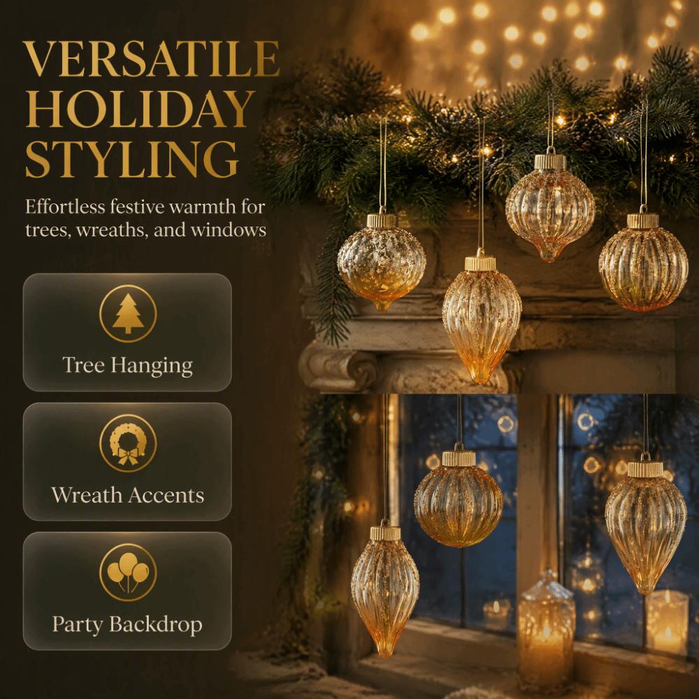 Sequin Christmas Ornament Plastic Ball Tree Hanging Decor Christmas Tree Decor
