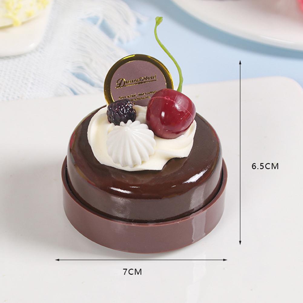 1PC Artificial Cakes Model Kitchen Ice Cream Dessert Fake Food Decoration Photography Simulation Cake Model Table Decoration