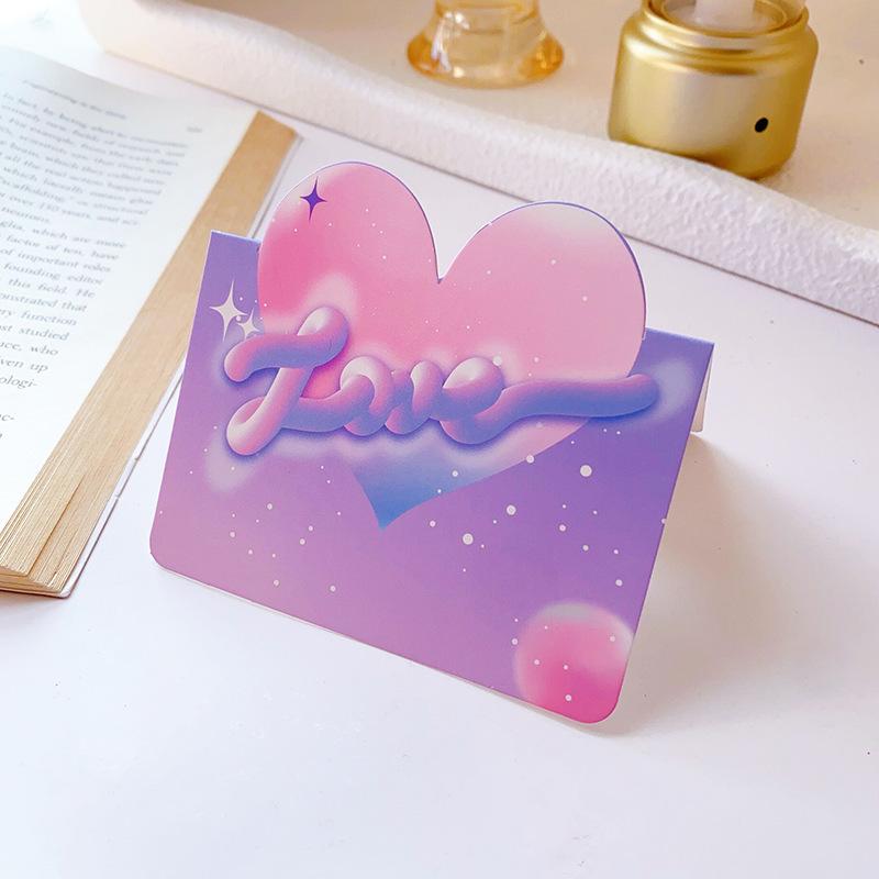 10Pcs/Set Valentines Day Love Postcard Wedding Invitation Greeting Cards Anniversary Valentines Day Gift Cards Party Supplies