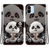 Handmade PU Leather Flip Case for Redmi A1/Redmi A2 Anti-Slip Shockproof Cover with Wrist Strap & Heart/Rose Cat Designs