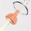 4PCS Silicone Bottle Cleaning Brushes Kit Heat Resistant Nipple Brushes For Newborn Care Essential