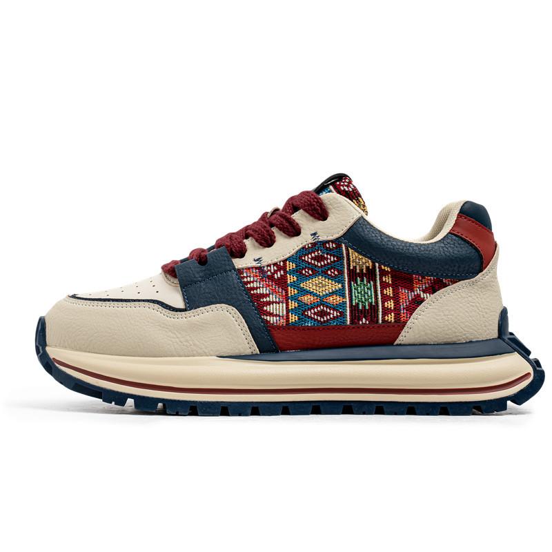 New Spring and Autumn Thick-soled Heightening Casual Youth Running Sneakers Korean Version Personalized Ins Daddy Trendy Shoes
