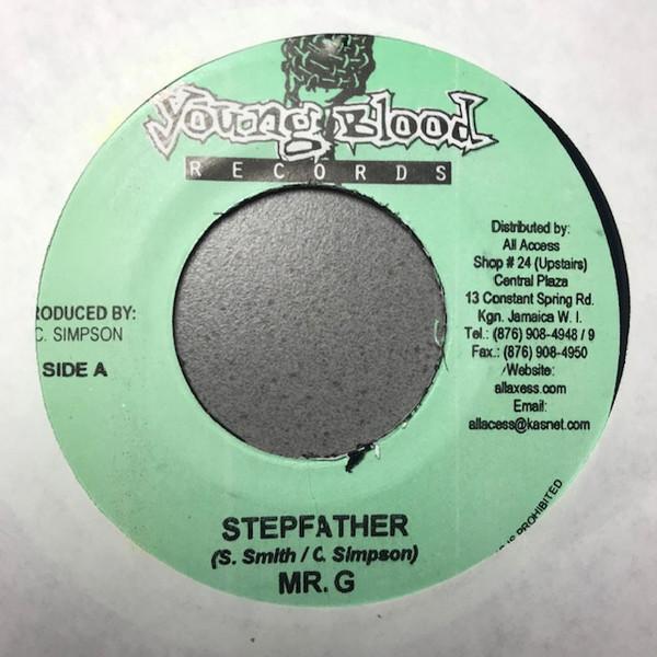 

7-дюймовая запись MR. G - Отчим НИКАКОЙ Молодая Кровь Rec Ямайка Регги, Ска и Даб Б/У