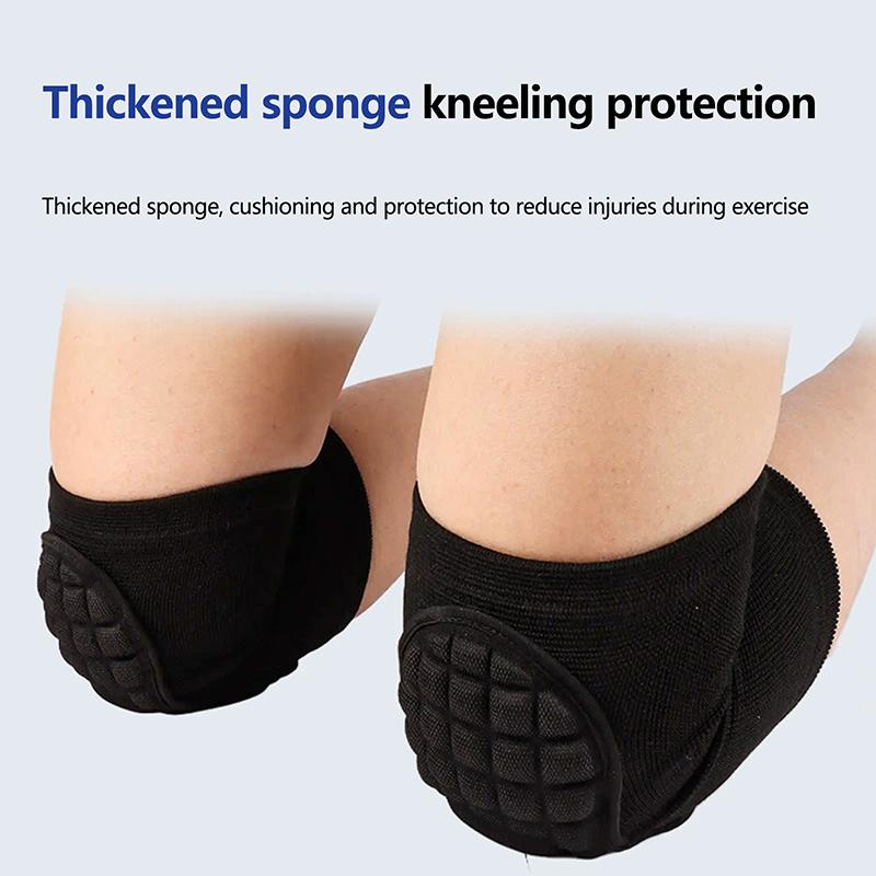 1Pair Protective Sponge Knee Pads For Volleyball, Soft Breathable Knee Support Knee Brace For Women Men Sports Dance Football