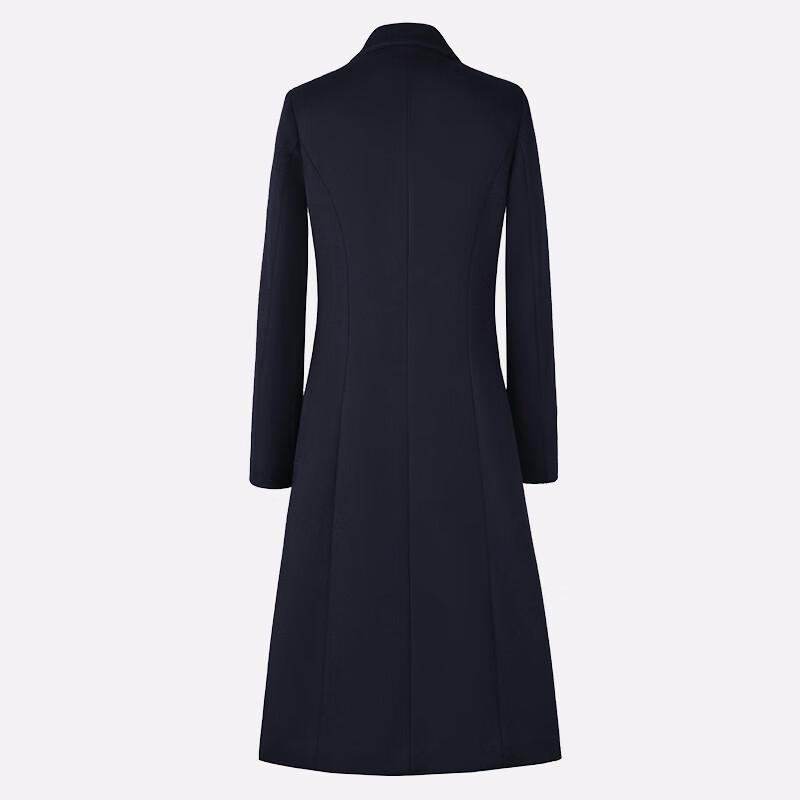 Kasey Unisex Wool Blend Mid-Length Professional Overcoat