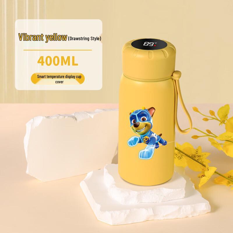 Shangqi Kids Stainless Steel Thermos with Temperature Display and Tea Infuser