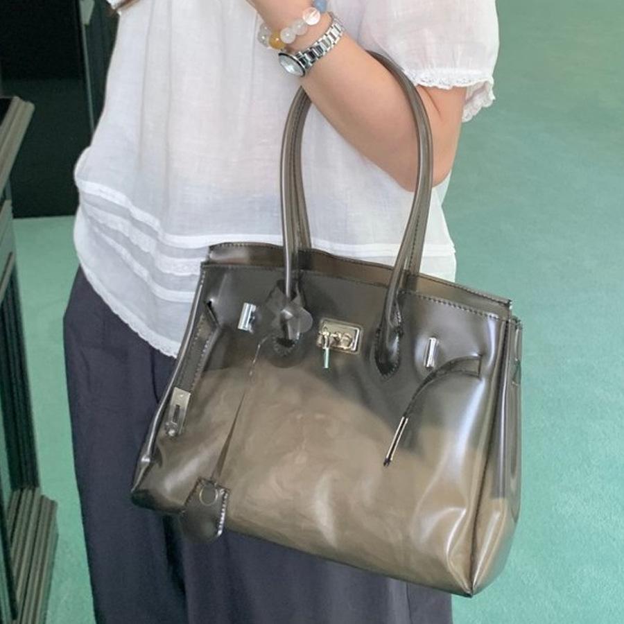 Borsa Jelly, Borsa Kelly, Nuova Borsa Tote da Pendolare, Borsa a Spalla Singola Crossbody per Donna