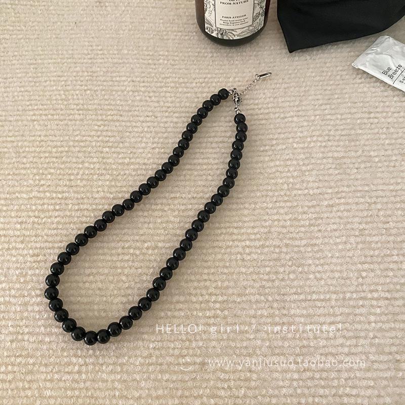 Chinesische Wolken- & Katzen-Jade-Halskette - Geflochtene Kette, Nischen-Frischer Stil