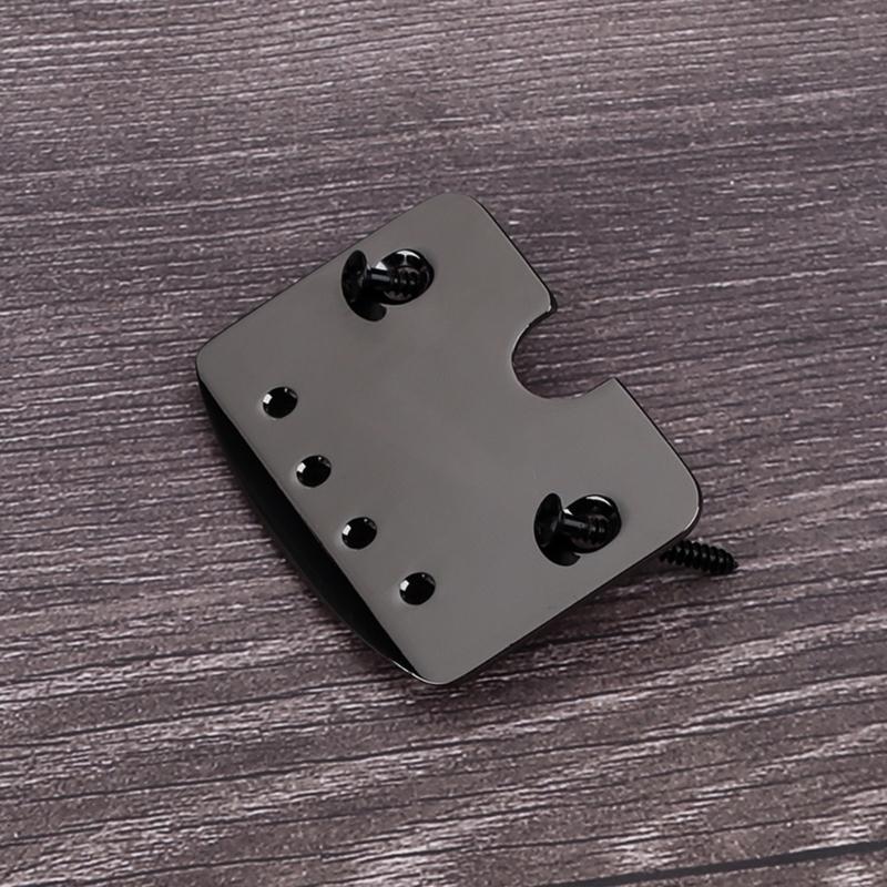 4 String Box Guitar Tailpiece Replacement Instrument Accessory Guitar Tailpiece Metal Box Guitar Tailpiece