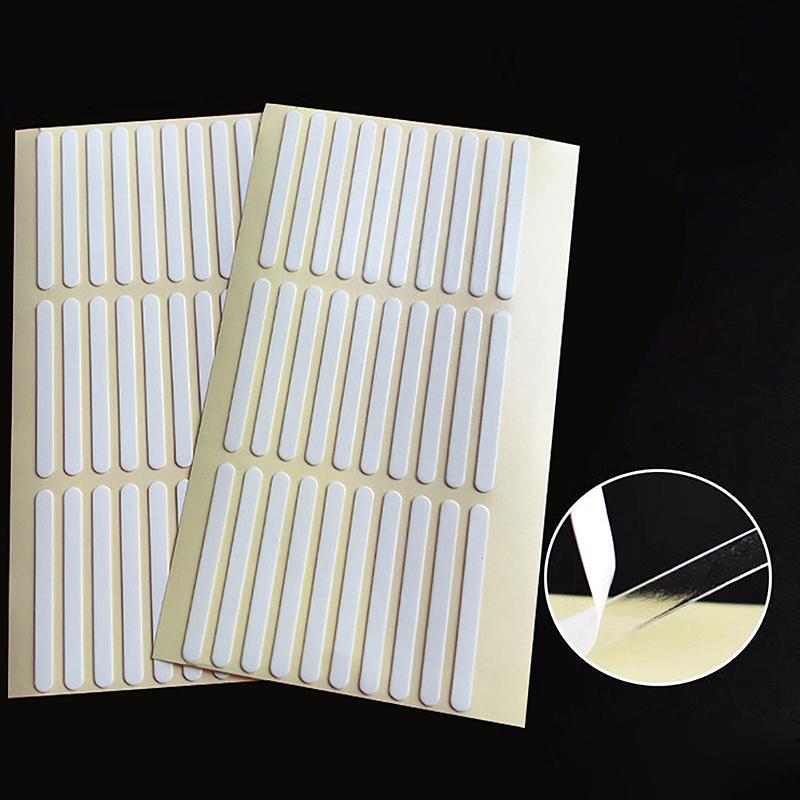 Striscia Ovale Adesivo per Unghie Supporto per Unghie Nastro Biadesivo per Espositore per Unghie Finte Strumento Supporto per Esposizione Punte Manicure