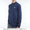 FootJoy Men's Brushed Scottish Print Long Sleeve Mock Neck Shirt, Navy, Size M (FJ-F24-S17, 32103-M)