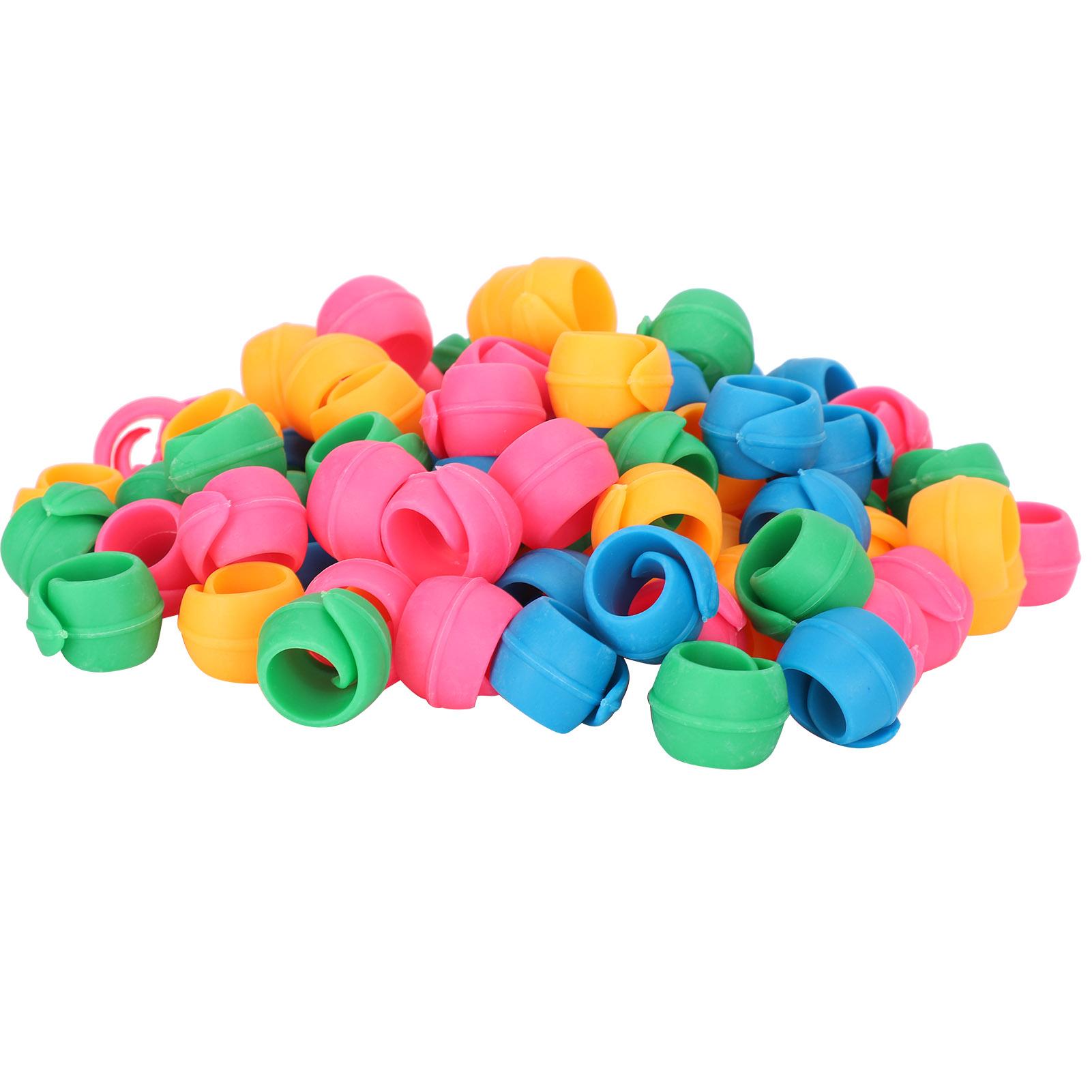 

100 шт., шпульный держатель, зажимы для ниток, зажимы для катушек, органайзер, швейные принадлежности для рукоделия