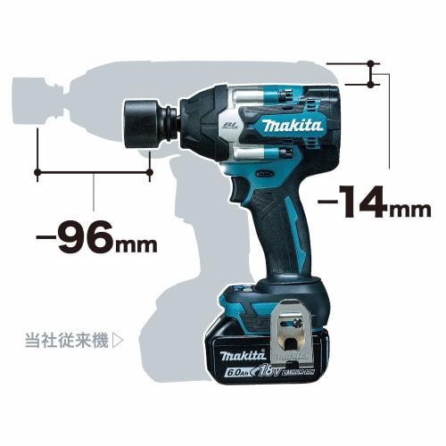 Makita Akku-Schlagschrauber 18 V, Akku/Ladegerät/Koffer separat erhältlich, TW700DZ