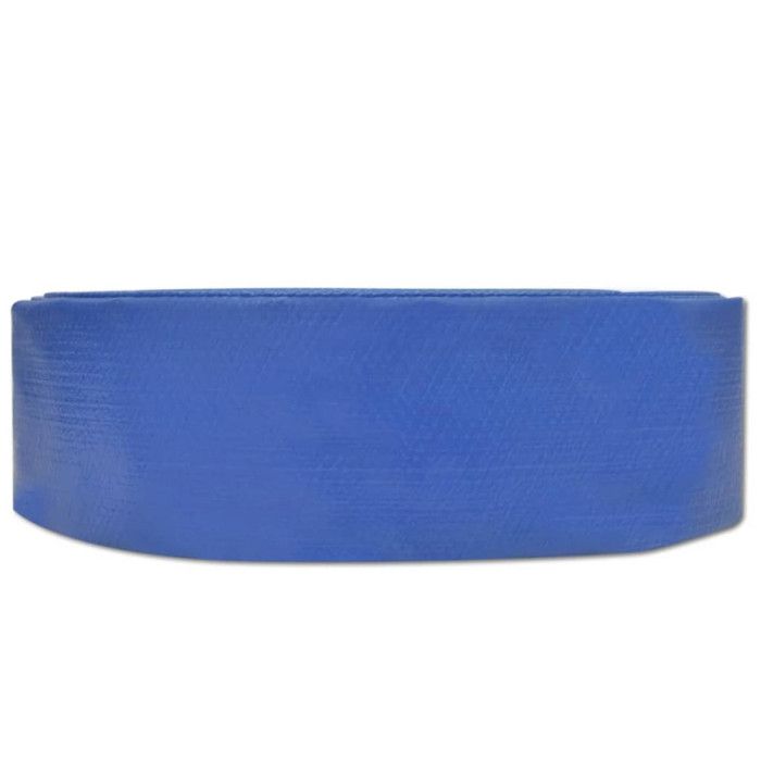 VidaXL Tuyau plat 50 m 3" PVC 151799