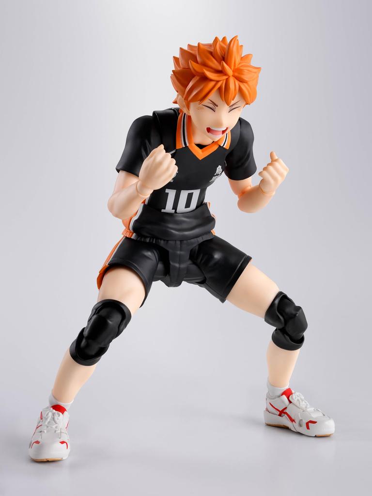 TAMASHII NATIONS Hinata approximately PVC ABS painted action figure S.H.Figuarts Haikyu!! Shoyo, 145mm, &