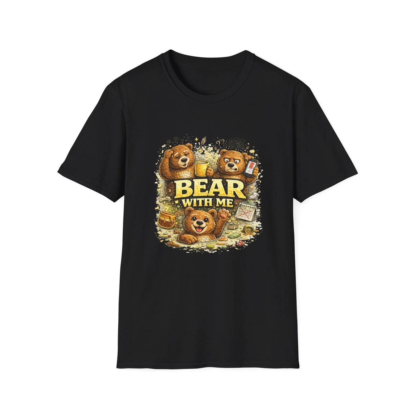 Bear With Me Children s Children s T  Children s T-shirt | Cute Cartoon Teddy Bears, Woodland Humor 120