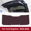 Pentru Ford Explorer 2011-2025 Covoraș de Protecție Portbagaj Mașină Clapetă Portbagaj Covoraș Decorativ Anti-murdărie Piele PU Accesorii Interioare