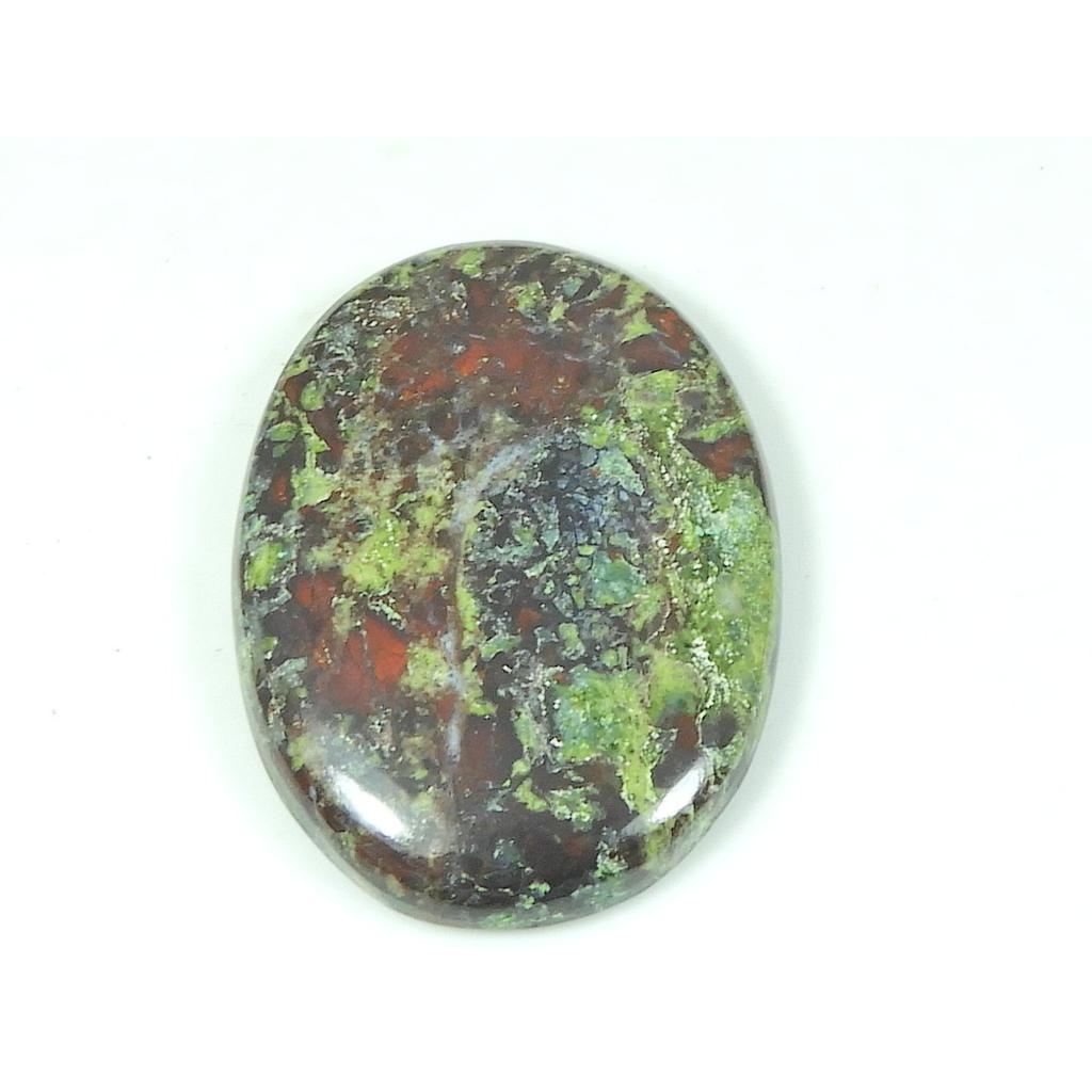 28X40X05 MM Natural Dragon Jasper Oval Shape Cabochon Loose Gemstone 65Cts. SY-463