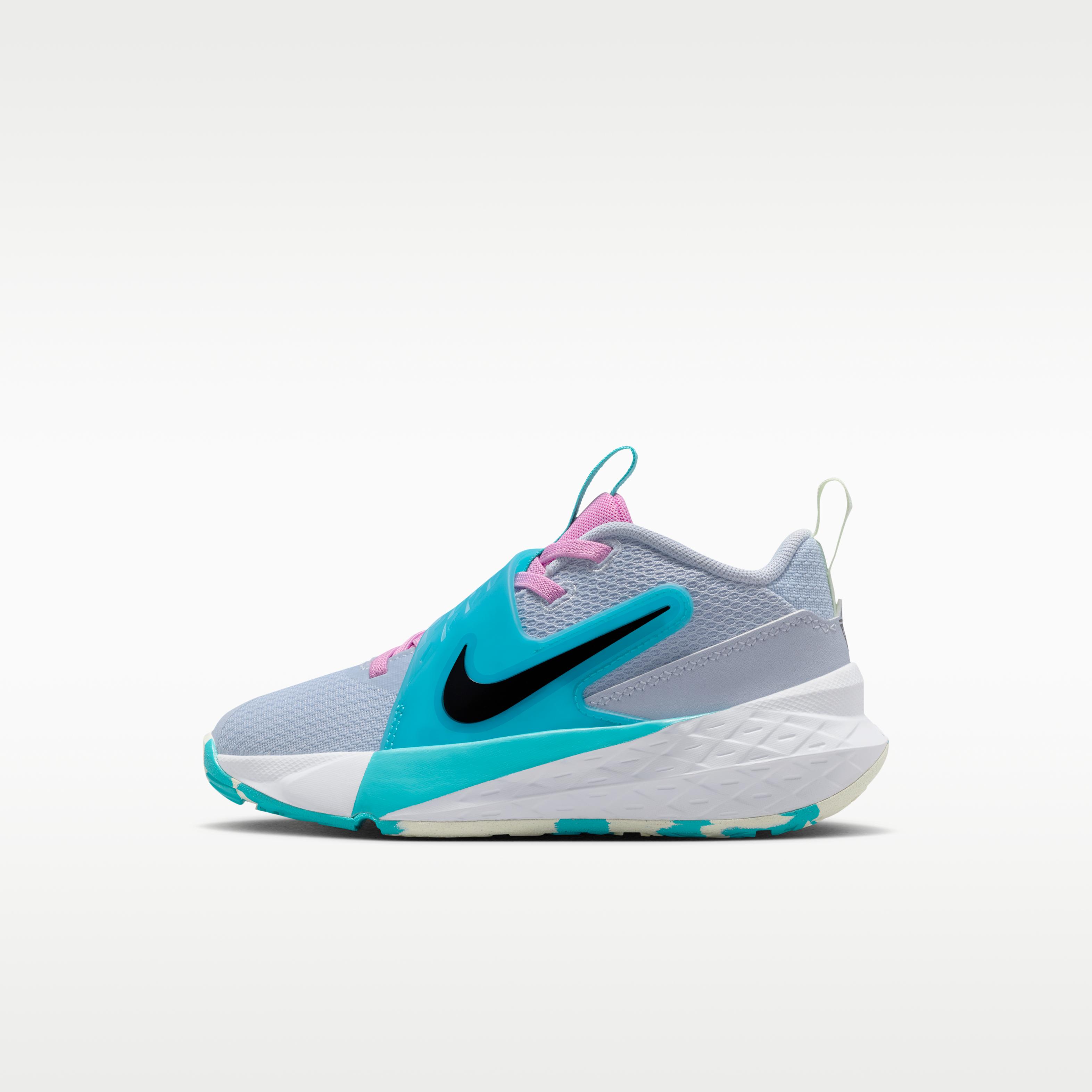 Nike Team Hustle D 12 Ghost Dusty Cactus Volt Tint (PS) 28