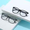 Retro Large Frame Glasses for Women, Anti-Blue Light, Celebrity-Inspired, Anti-Radiation, Unisex
