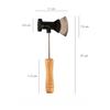 Double-sided Axe for Bone and Meat Chopping Multi-functional Household Kitchen Stainless steel Meat Floss Hammer