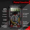 SZ308 Digital Multimeter AC/DC Votage Current Resistance Electrician Inspection and Maintenance Multifunctional Universal Meter