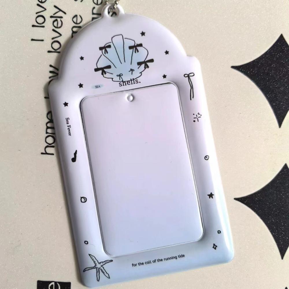 3 Inch Mini Love Card Album Shining Shell Series Postcard Book INS Idol Card Collect Book