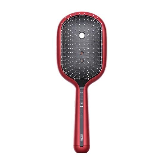 Electric Spray Air Cushion Brush, Cordless Vibration Head Massager Brush, Anti-Static Frizz Control Hair Oil Misting Detangler Brush for Dry Damaged