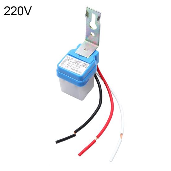 DC 12V 24V 220V 50-60Hz Auto AC 110V Ein/Aus Lichtsensor Schalter Fotozelle