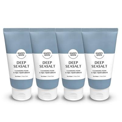 Deep Sea Salt Exfoliating Cleansing Foam 150g (4 Packs)