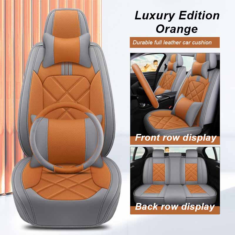 Full Set Car Seat Covers Are Available for All Seasons, Suitable for Most 5-seat Cars/SUVs/trucks/vans