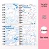 Cute Mini Cartoon Coil Notebook - Portable Pocket-Size Study Journal for Students