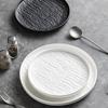 High End Steak-Essteller Haushalt Leichte Luxus-Geschirr Keramikteller Kreative Einfarbige Frühstückstablett Exquisites Geschirr